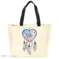 Dreamcatcher Native American Feathers Boho Dream Catcher Tote Bag thumb 0