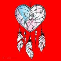 Dreamcatcher Native American Feathers Boho Dream Catcher Santa Hat thumb 1