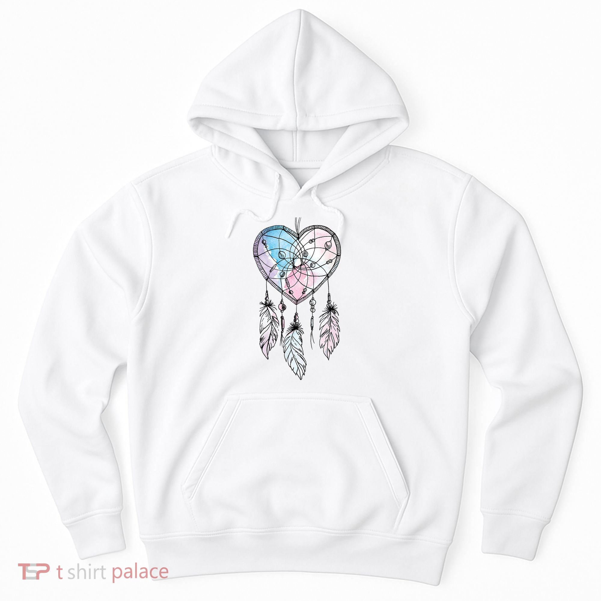 Dreamcatcher Native American Feathers Boho Dream Catcher Hoodie