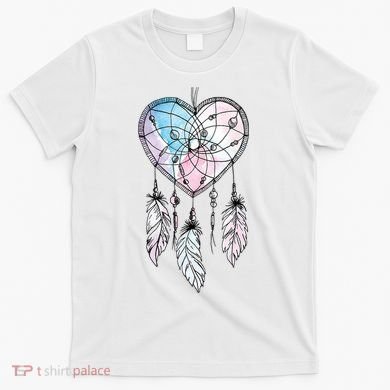 Dreamcatcher Native American Feathers Boho Dream Catcher T-Shirt