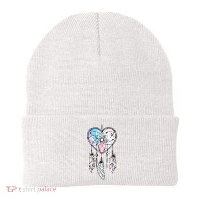 Dreamcatcher Native American Feathers Boho Dream Catcher Beanie