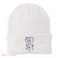 Dreamcatcher Native American Feathers Boho Dream Catcher Beanie thumb 0