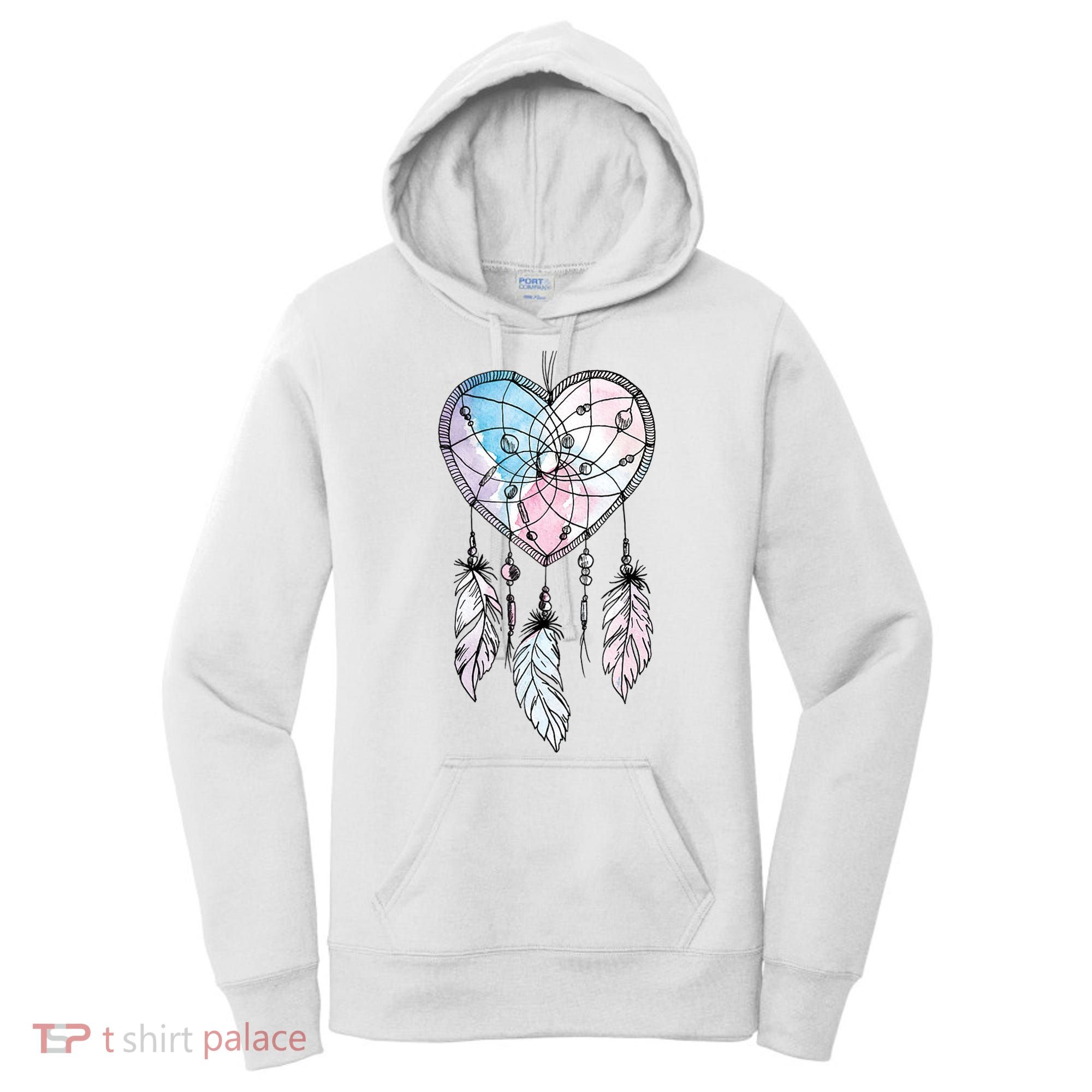 Dreamcatcher Native American Feathers Boho Dream Catcher Women's Hoodie