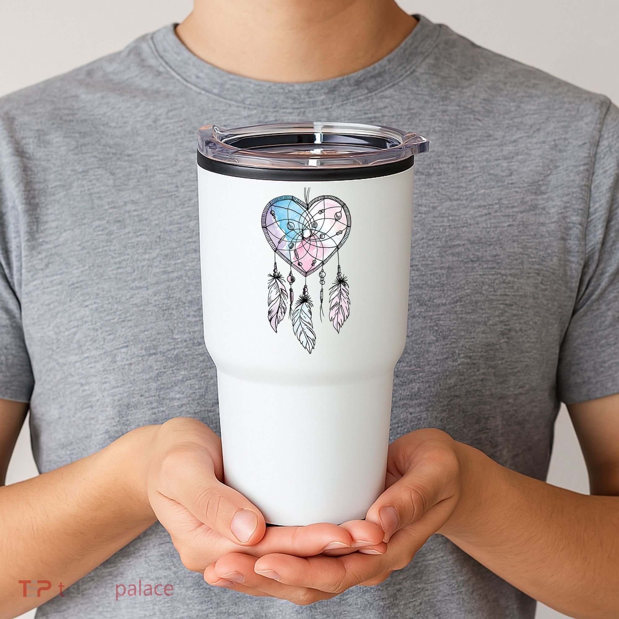 Dreamcatcher Native American Feathers Boho Dream Catcher Tumbler