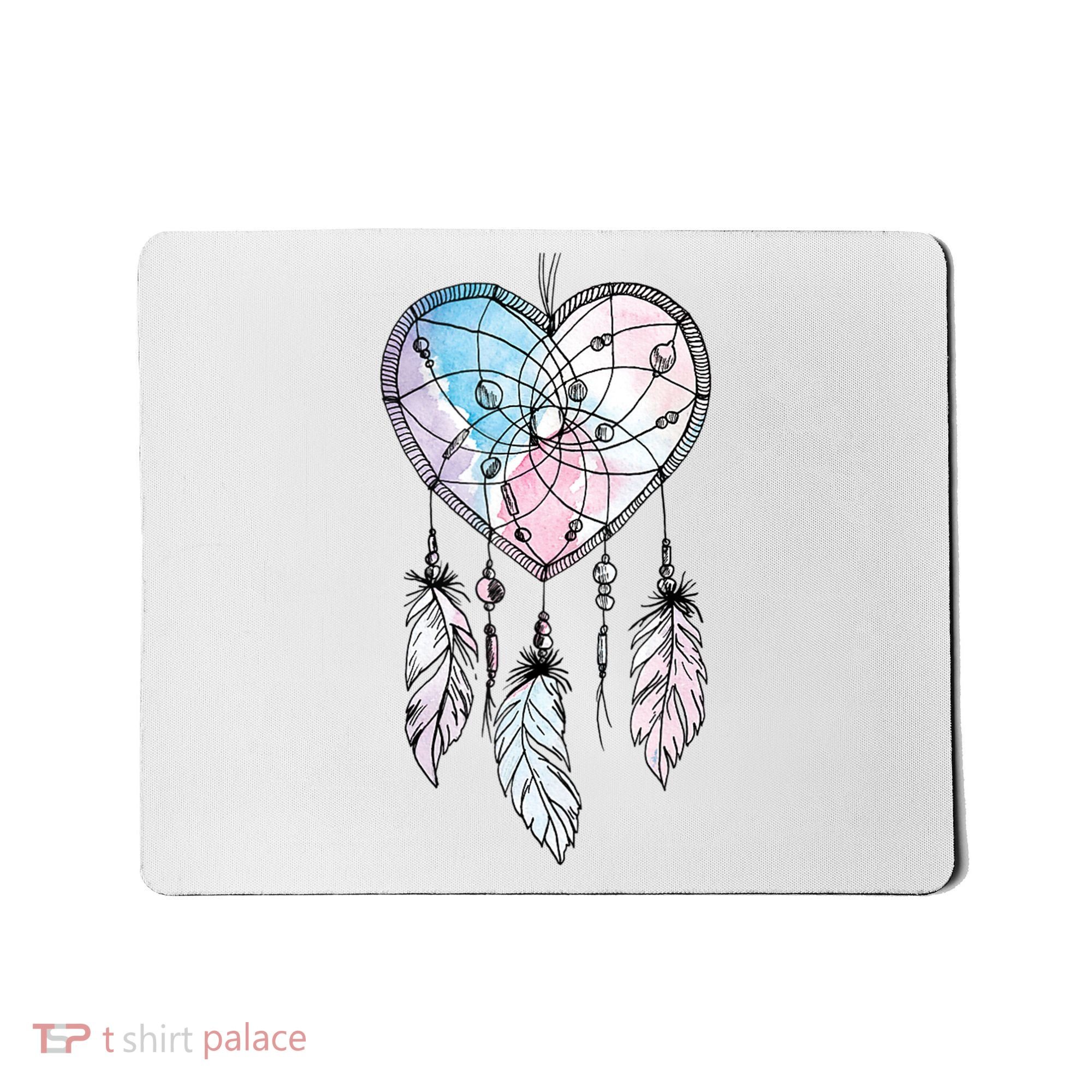 Dreamcatcher Native American Feathers Boho Dream Catcher Mousepad