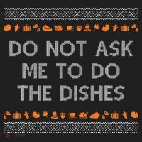 Do Not Ask Me To Do The Dishes Beanie thumb 2