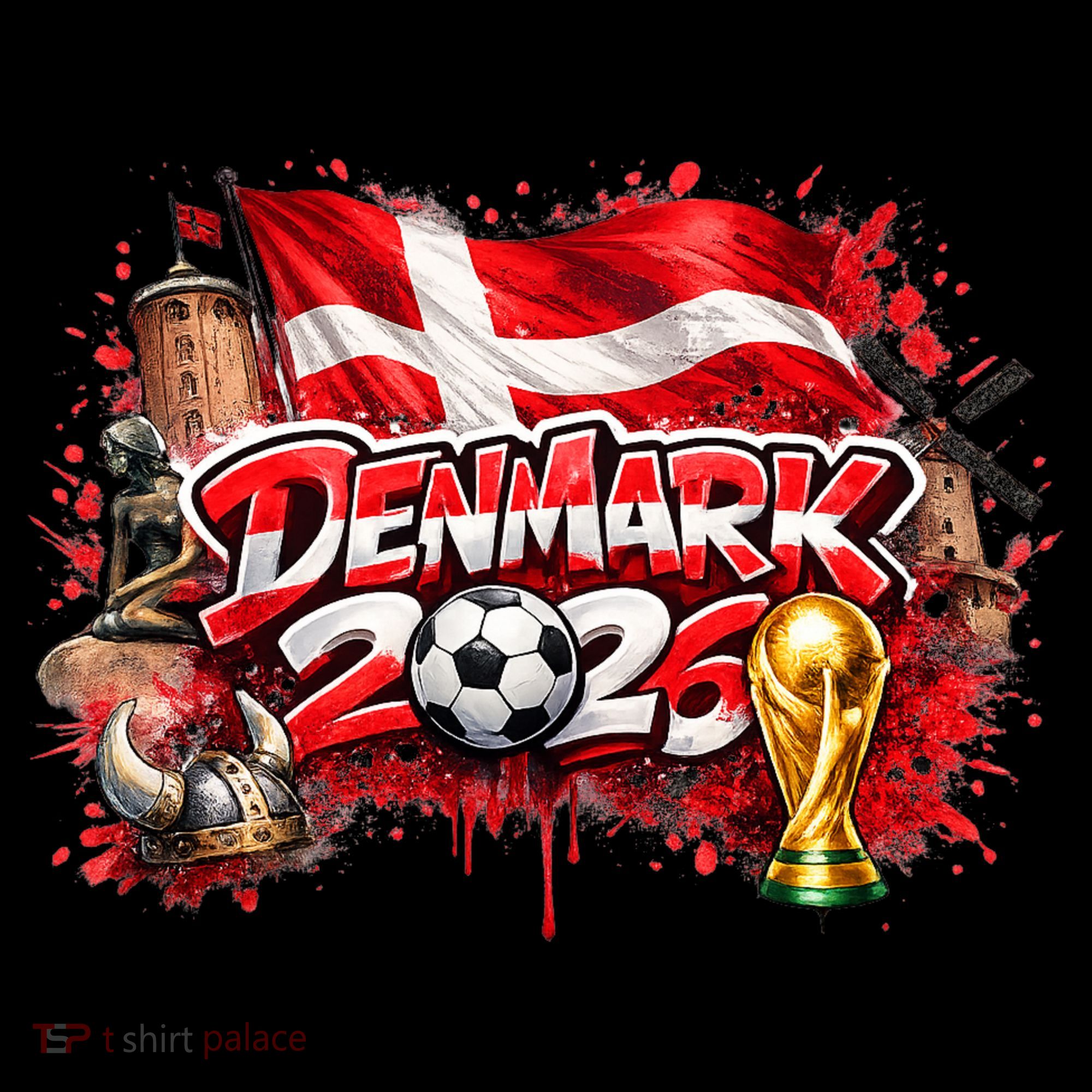 DENMARK North America Soccer Tournament 2026 Coffee Mug