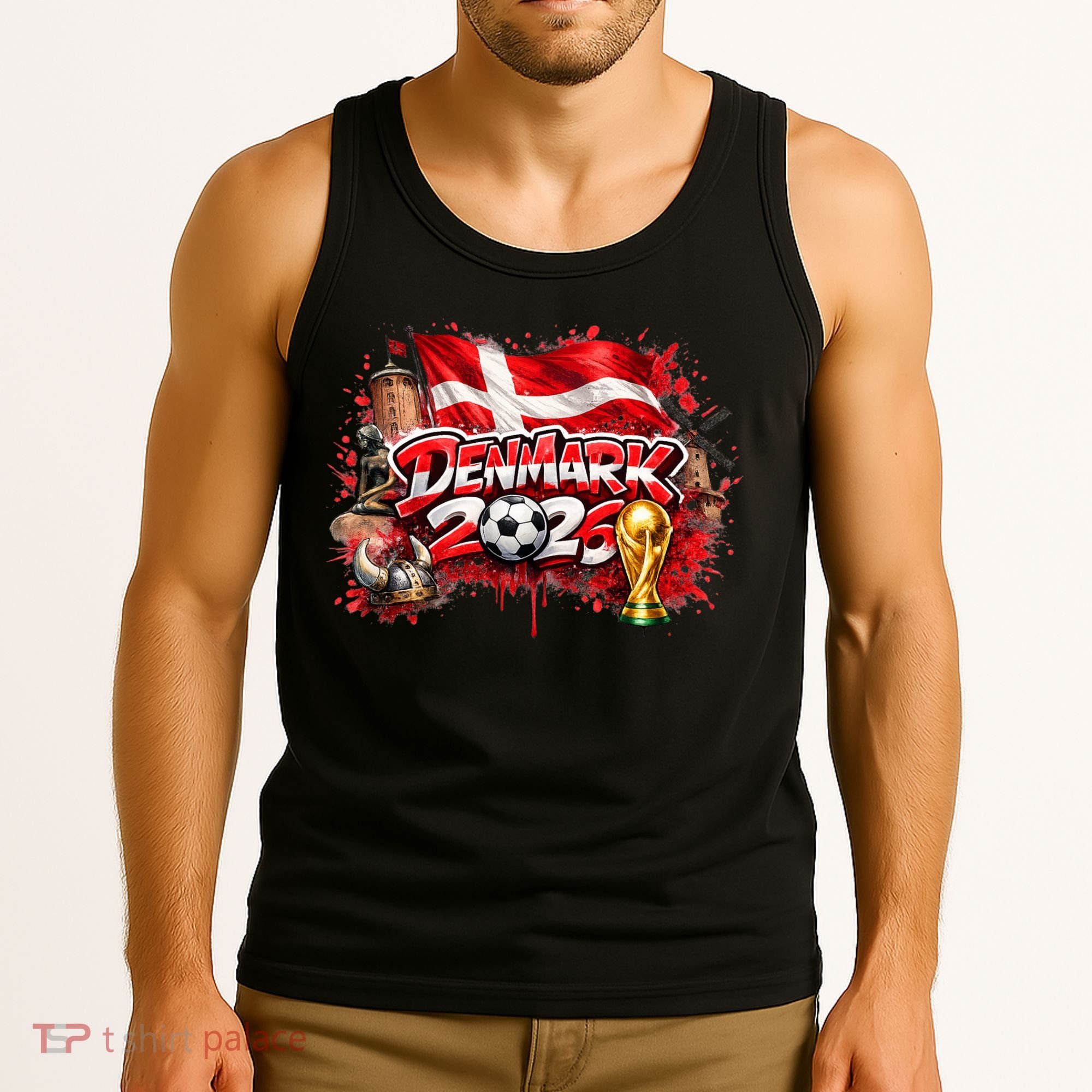 DENMARK North America Soccer Tournament 2026 Tank Top