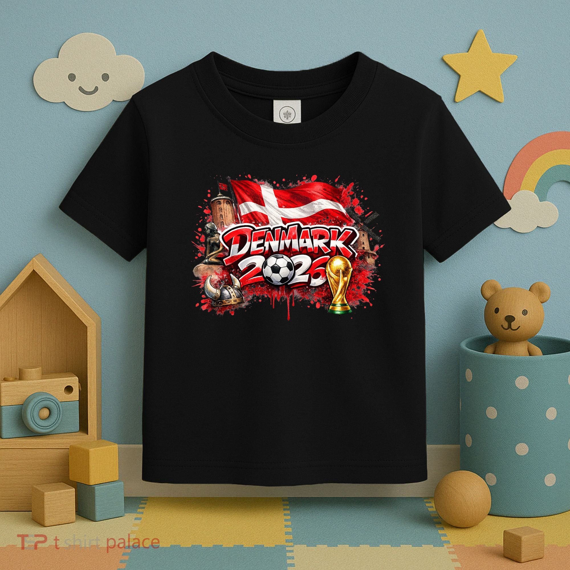 DENMARK North America Soccer Tournament 2026 Toddler T-Shirt