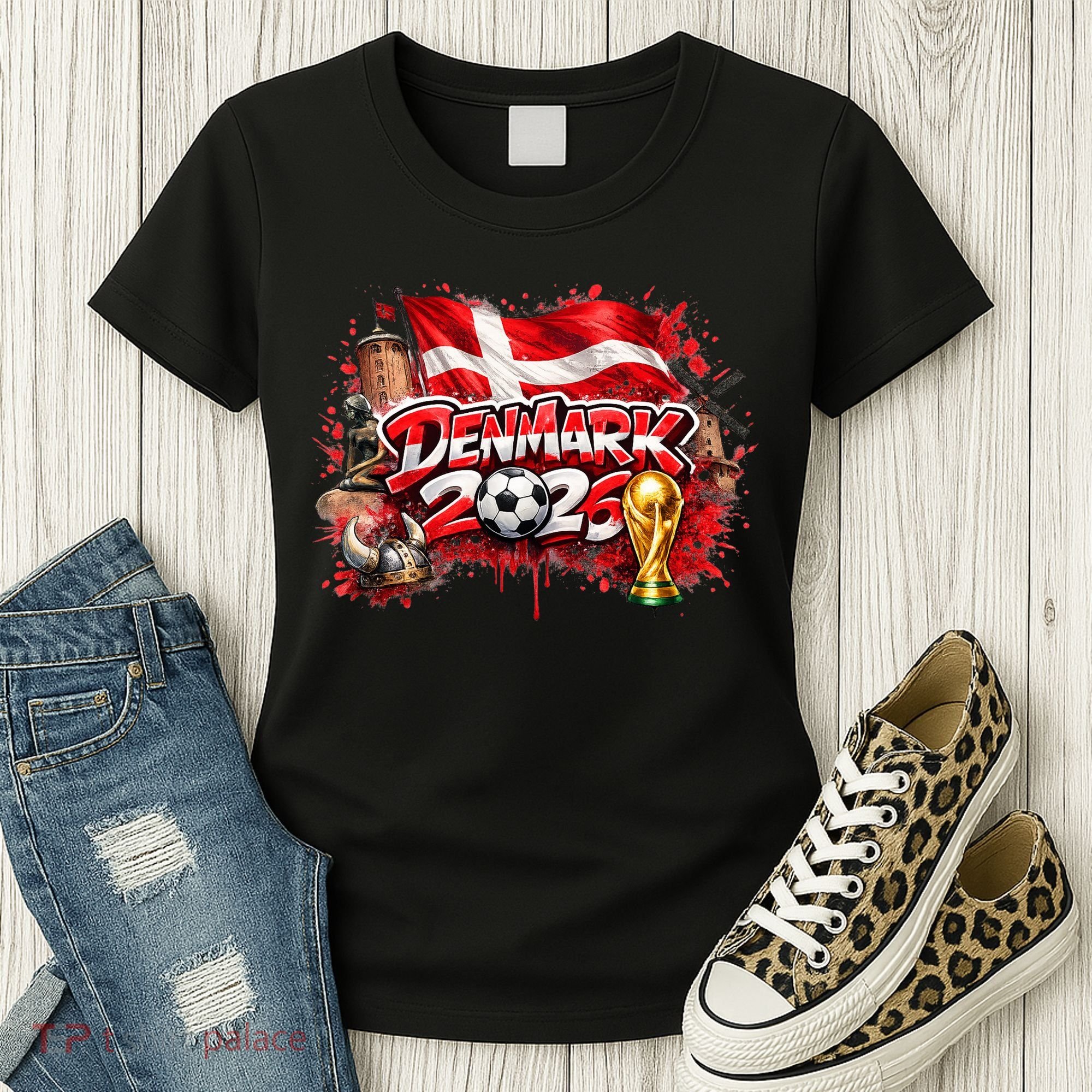 DENMARK North America Soccer Tournament 2026 Women's T-Shirt