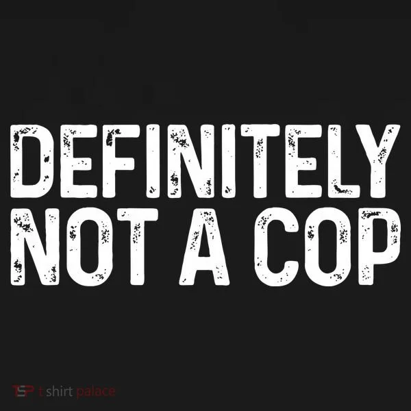 Definitely Not A Cop Undercover Definitely Not A Cop Doggie Tank