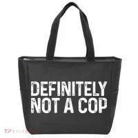 Definitely Not A Cop Undercover Definitely Not A Cop Tote Bag thumb 0