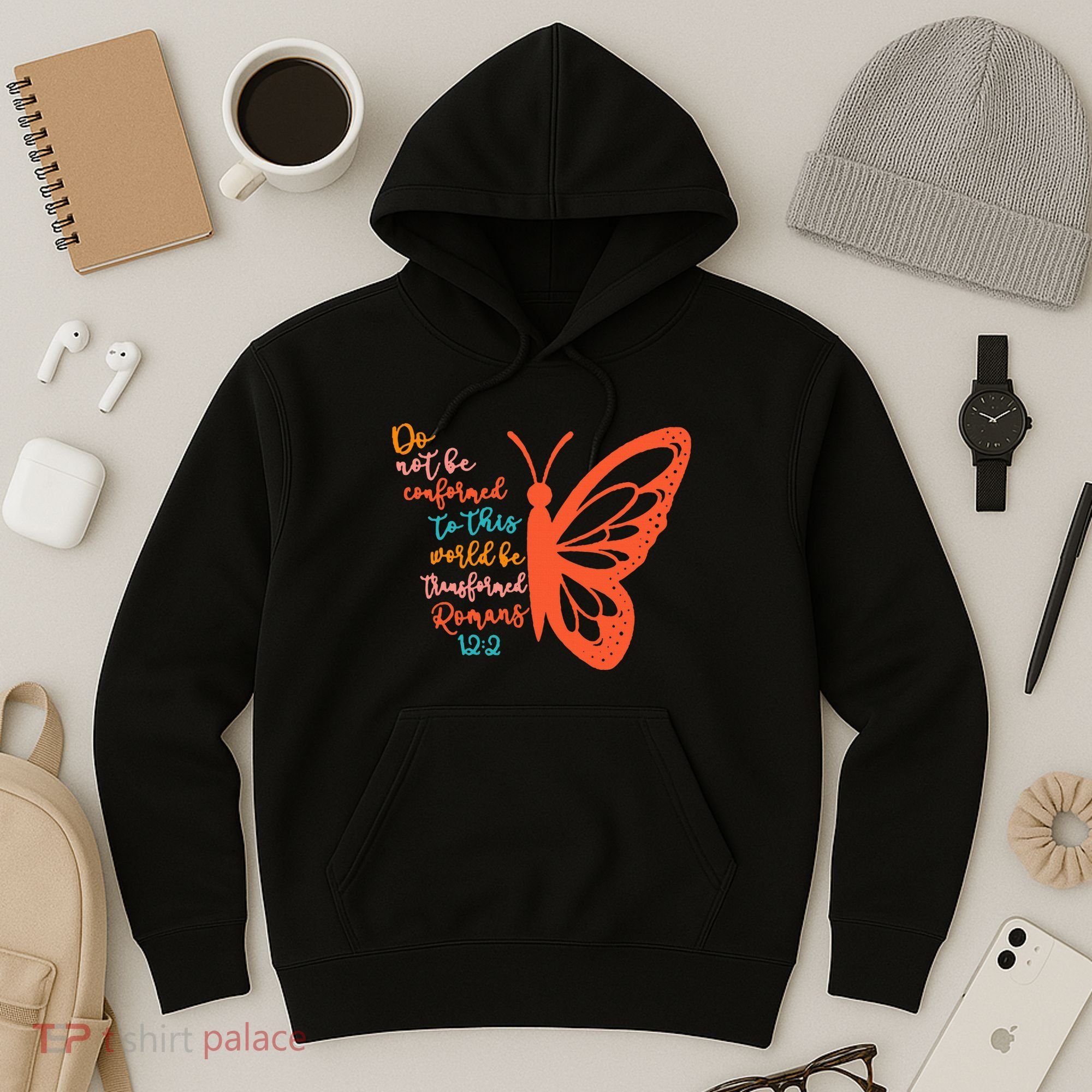 Do Not Be Conformed To This World Be Transformed Romans 122 Hoodie