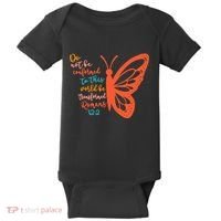 Do Not Be Conformed To This World Be Transformed Romans 122 Baby Bodysuit thumb 0