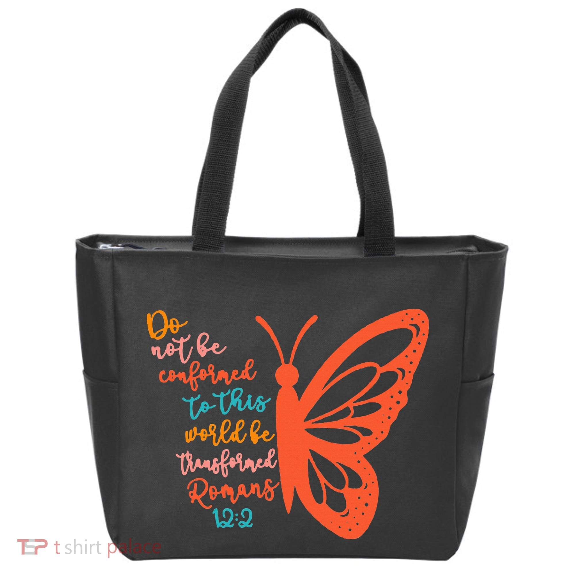 Do Not Be Conformed To This World Be Transformed Romans 122 Tote Bag