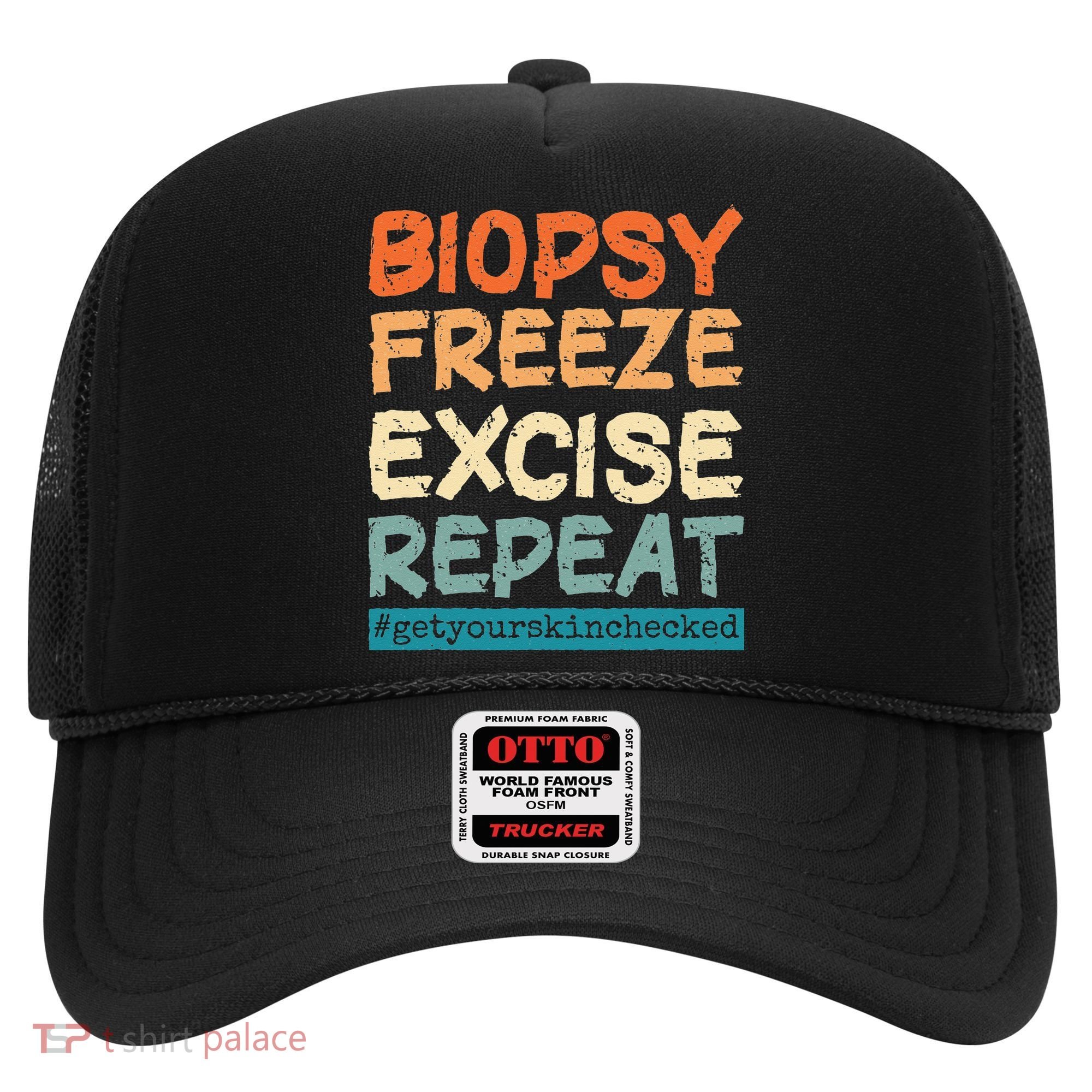 Dermatology Nurse Biopsy Freeze Excise Repeat Hat