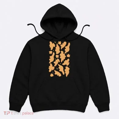 Dino Nuggies Chicken Nuggets Pattern Hoodie