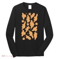 Dino Nuggies Chicken Nuggets Pattern Long Sleeve Shirt thumb 0