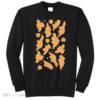 Dino Nuggies Chicken Nuggets Pattern Sweatshirt