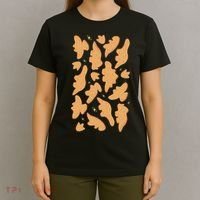 Dino Nuggies Chicken Nuggets Pattern T-Shirt thumb 4
