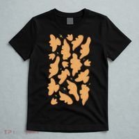 Dino Nuggies Chicken Nuggets Pattern T-Shirt thumb 5