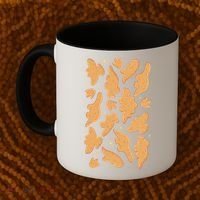 Dino Nuggies Chicken Nuggets Pattern Coffee Mug thumb 2