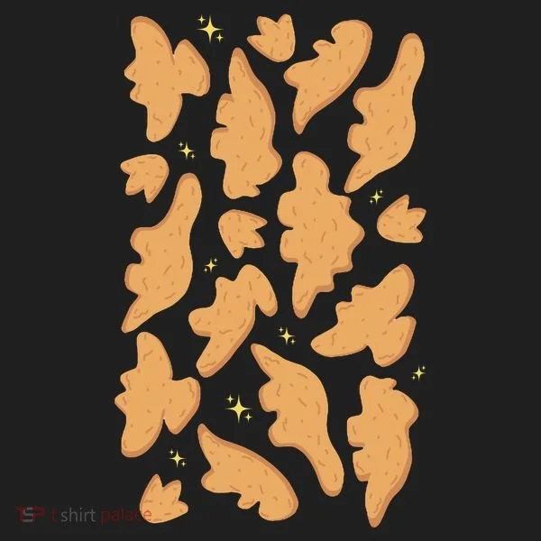 Dino Nuggies Chicken Nuggets Pattern Tumbler