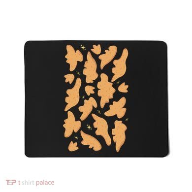 Dino Nuggies Chicken Nuggets Pattern Mousepad