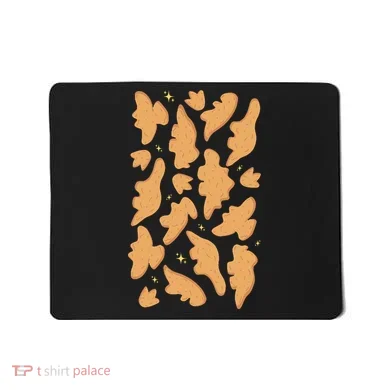 Dino Nuggies Chicken Nuggets Pattern Mousepad