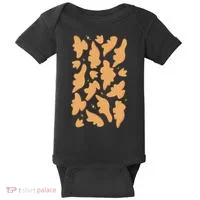 Dino Nuggies Chicken Nuggets Pattern Baby Bodysuit thumb 0