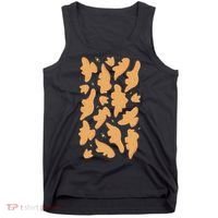 Dino Nuggies Chicken Nuggets Pattern Tank Top thumb 0