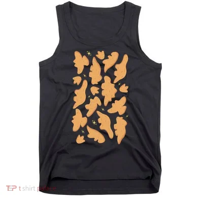Dino Nuggies Chicken Nuggets Pattern Tank Top