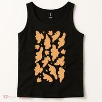 Dino Nuggies Chicken Nuggets Pattern Tank Top thumb 2