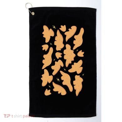 Dino Nuggies Chicken Nuggets Pattern Golf Towel