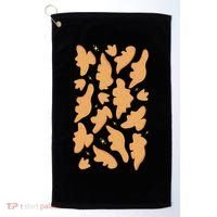 Dino Nuggies Chicken Nuggets Pattern Golf Towel thumb 0