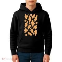 Dino Nuggies Chicken Nuggets Pattern Kids Hoodie thumb 4