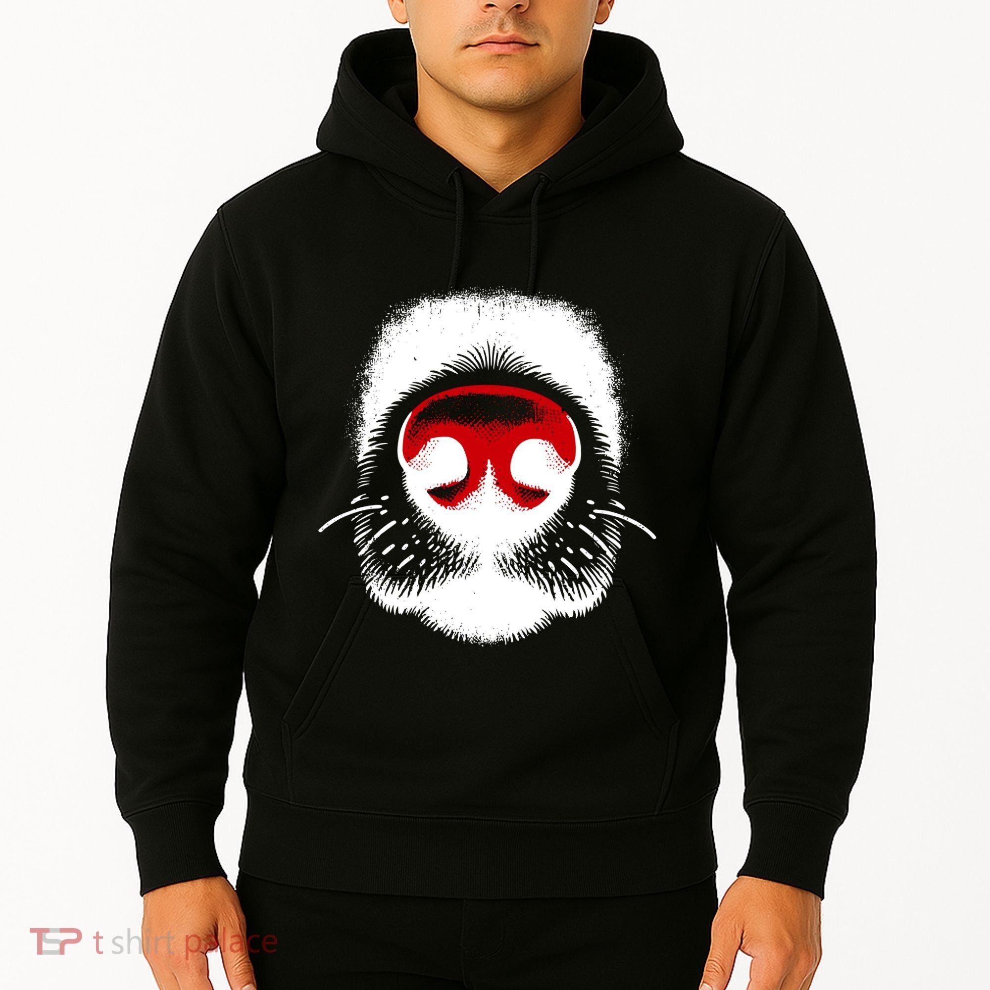 Dog Nose Close Up Hoodie