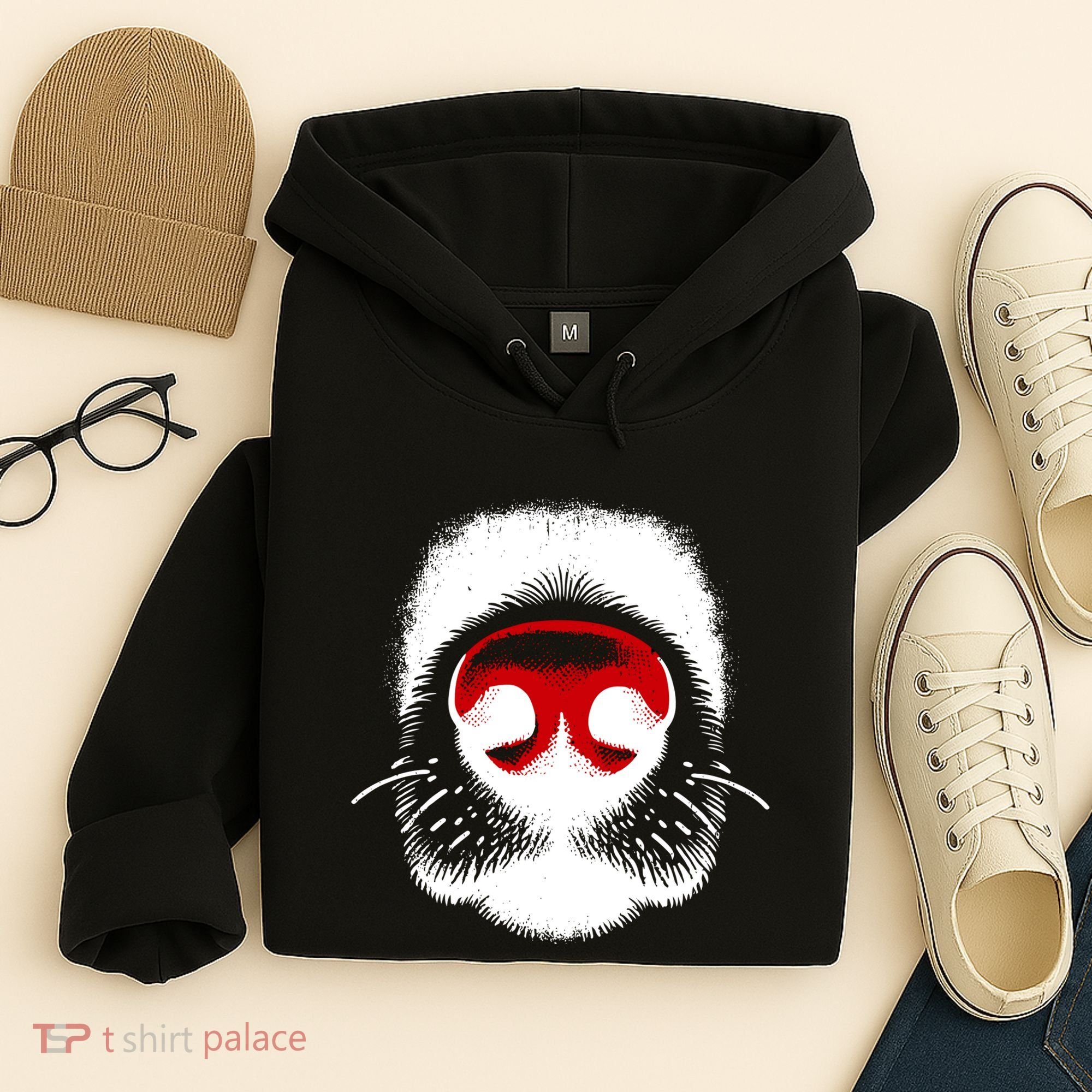Dog Nose Close Up Hoodie