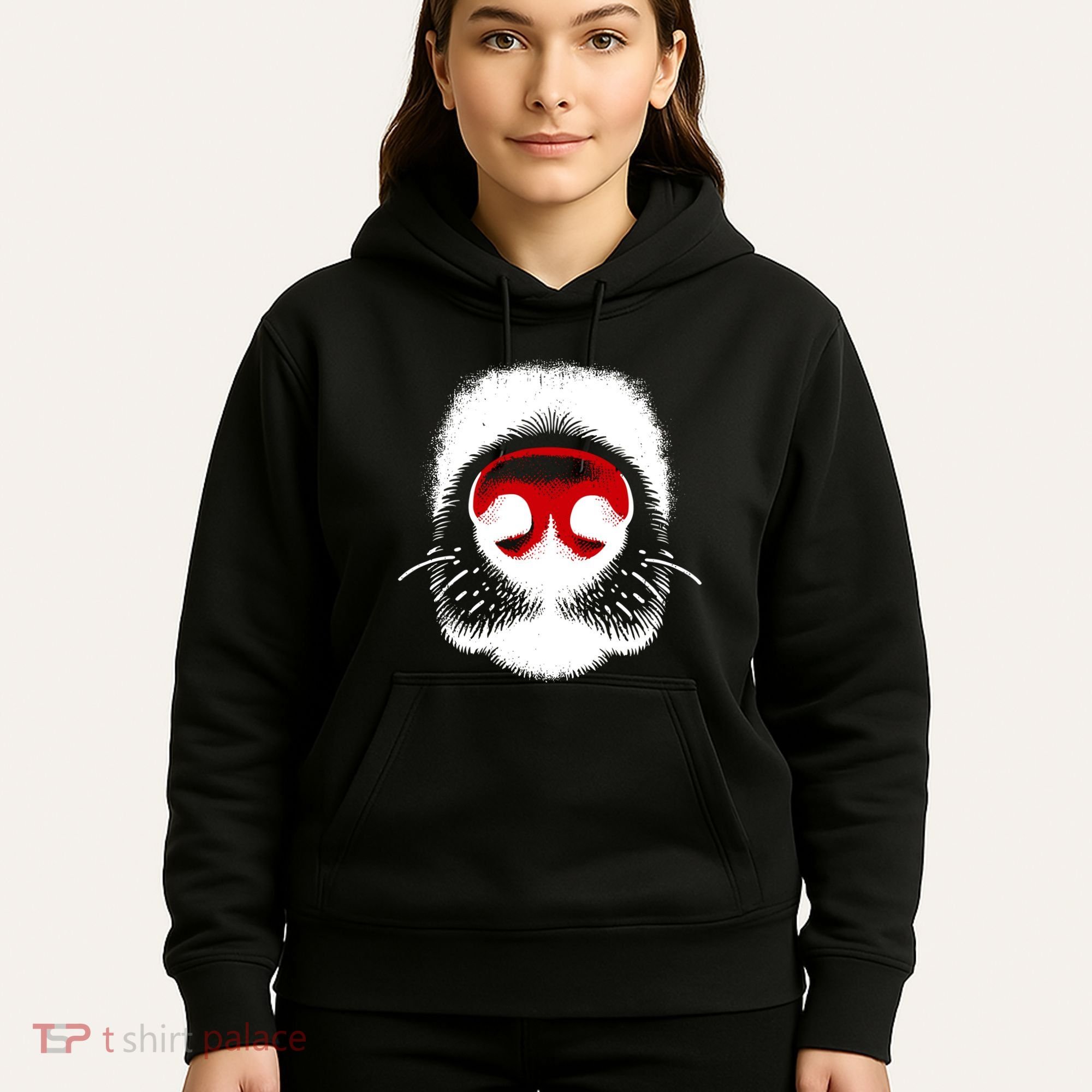 Dog Nose Close Up Hoodie