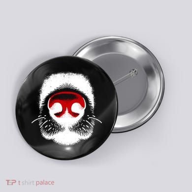 Dog Nose Close Up Button