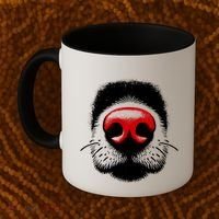 Dog Nose Close Up Coffee Mug thumb 2