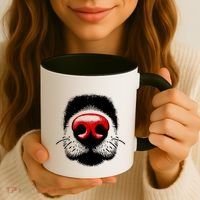 Dog Nose Close Up Coffee Mug thumb 3