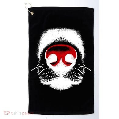 Dog Nose Close Up Golf Towel