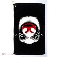 Dog Nose Close Up Golf Towel thumb 0