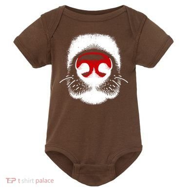 Dog Nose Close Up Baby Bodysuit