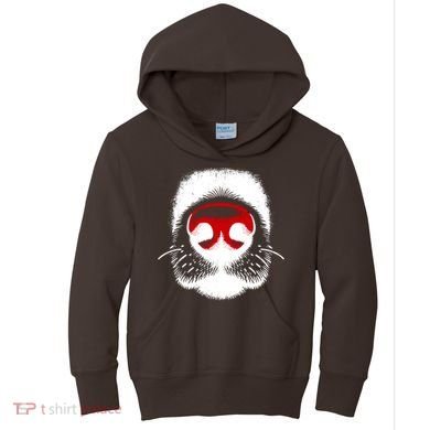 Dog Nose Close Up Kids Hoodie