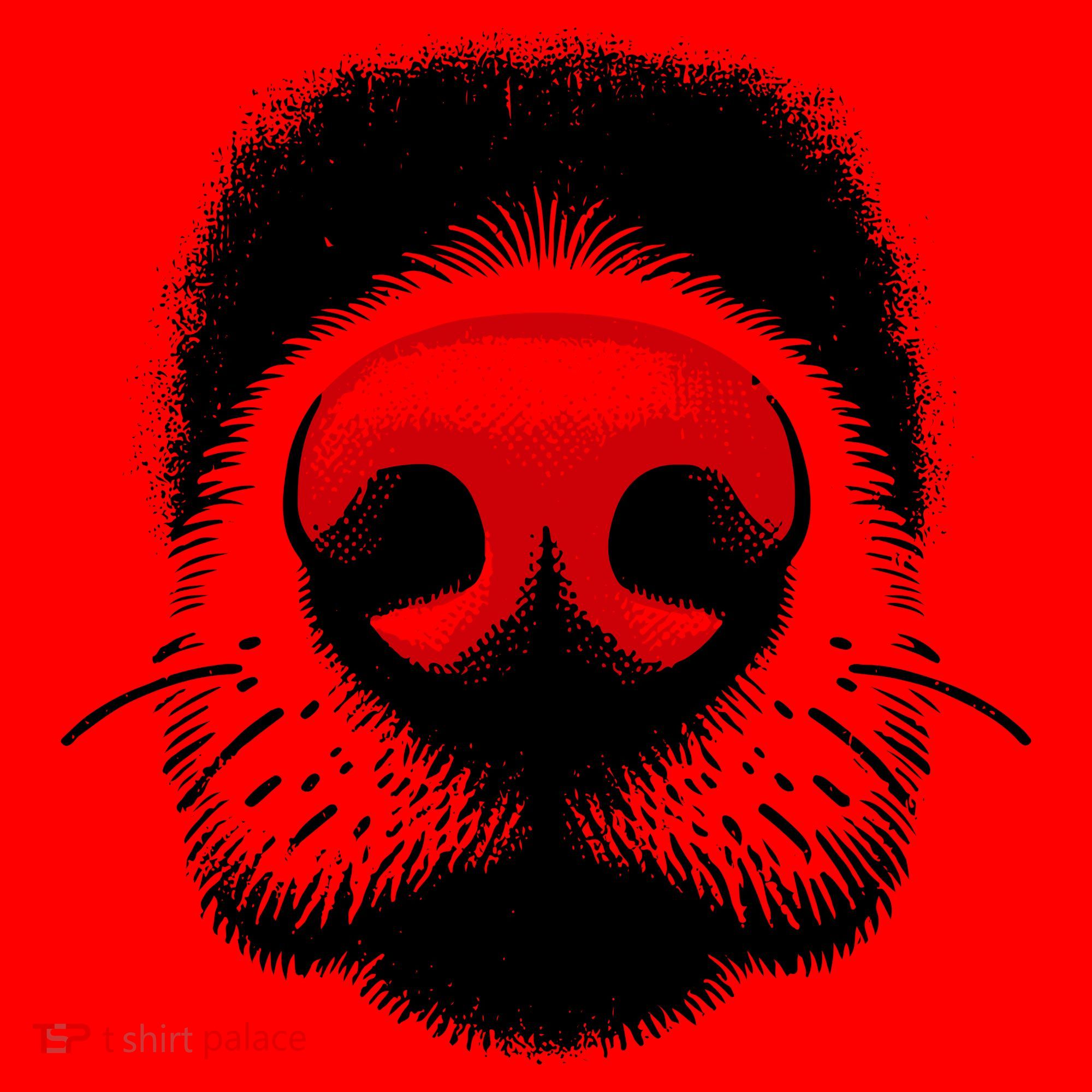Dog Nose Close Up Santa Hat