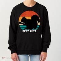 Deez Nutz Christmas Gopher Funny Saying Dees Nutz Ugly Xmas Women's Sweatshirt thumb 0
