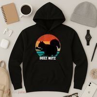 Deez Nutz Christmas Gopher Funny Saying Dees Nutz Ugly Xmas Hoodie thumb 3