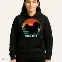Deez Nutz Christmas Gopher Funny Saying Dees Nutz Ugly Xmas Hoodie thumb 5